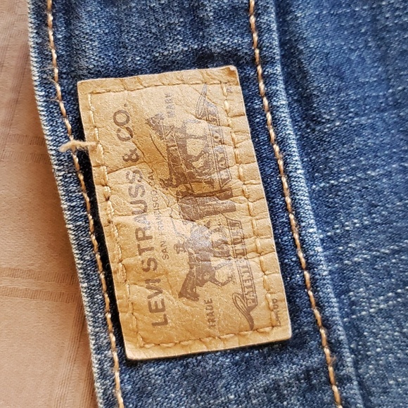 LEVI'S Women's Straight Leg Denim Jeans 6M - Picture 2 of 5